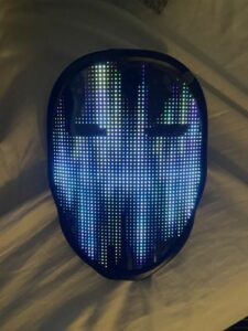 HalloweenFace™ LED Programmable Full Halloween Mask photo review