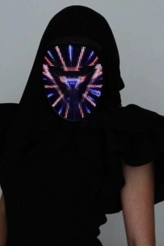 HalloweenFace™ LED Programmable Full Halloween Mask photo review