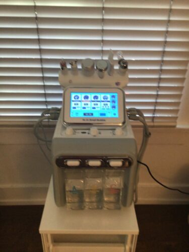 Olym™ 6 In 1 Hydrafacial Beauty Machine with Water Dermabrasion photo review