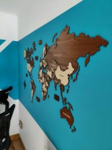 WoodWorld™ 3D Wooden World Map photo review