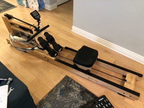 Vesero™ Foldable Water Rowing Machine photo review