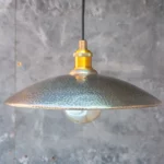 Hammered Bronze Brass Ceiling Light