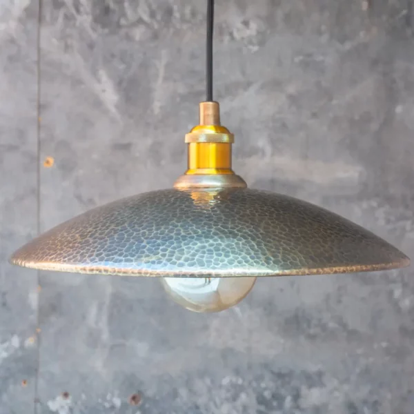 Hammered Bronze Brass Ceiling Light