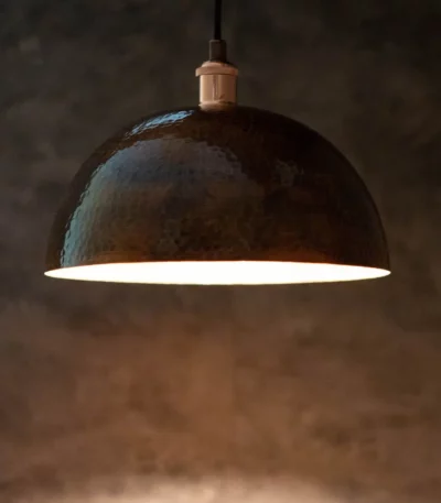 Vintage Copper Pendant Light