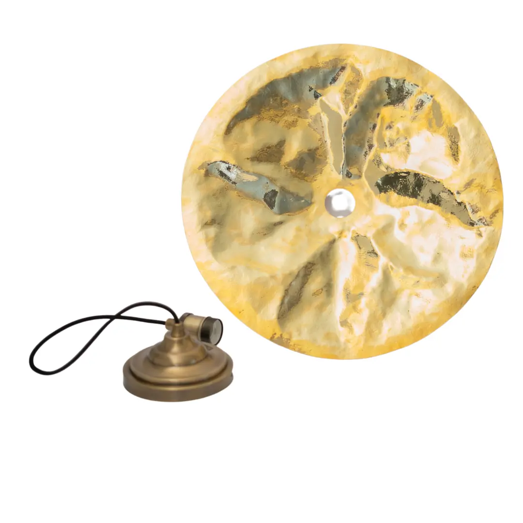Disc Pendant Light Installation