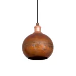 Globe Copper Lamp Pendant