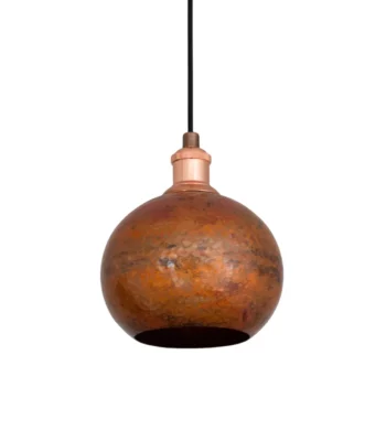 Globe Copper Lamp Pendant
