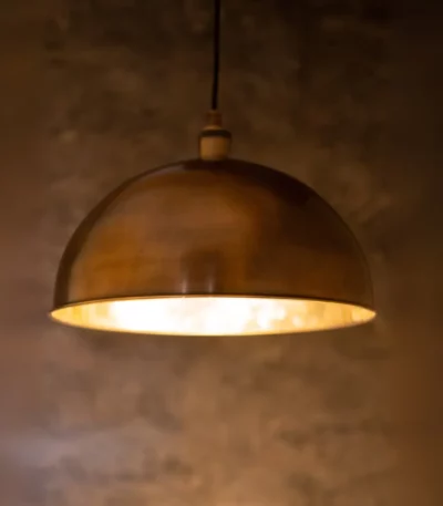 Oil Rubbed Bronze Dome Pendant Light