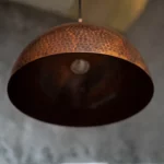 Vintage Copper Pendant Light