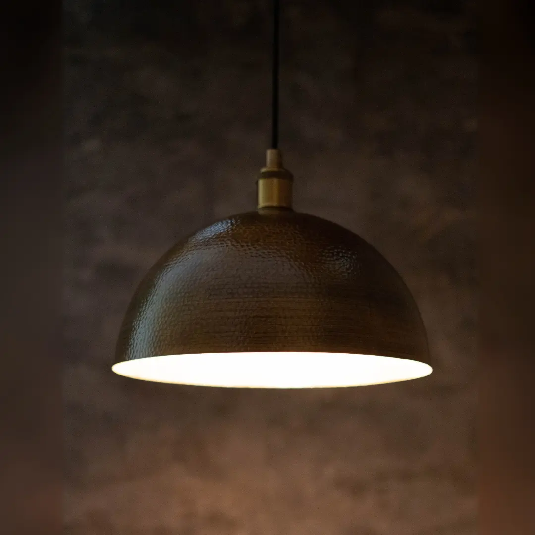Dome Ceiling Light Installation
