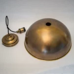 Oil Rubbed Bronze Dome Pendant Light