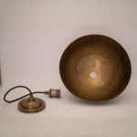 Antique Brass Dome Ceiling Light