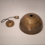 Antique Brass Dome Ceiling Light