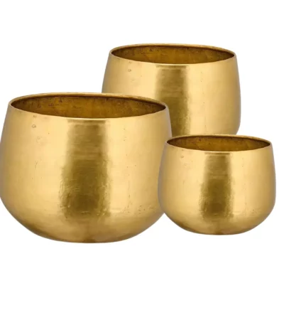 Handcrafted Brass Planters