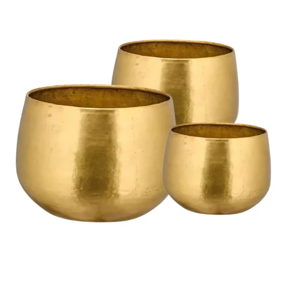 Handcrafted Brass Planters