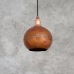 Globe Copper Lamp Pendant