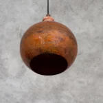 Globe Copper Lamp Pendant
