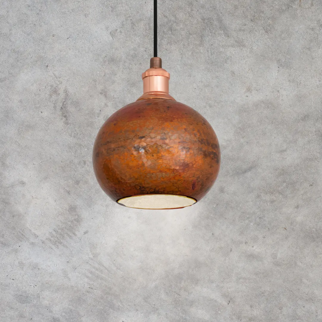 Copper Lamp View 4